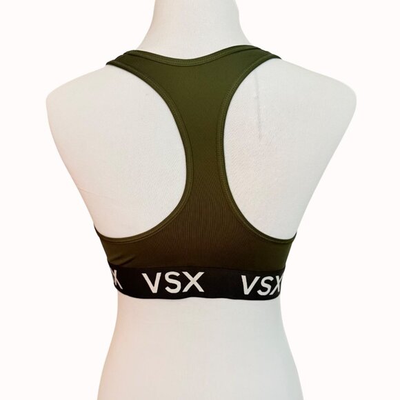 VSX Victorias Secret Sport Bra Racerback Size L Training Workout Activewear Yoga - Picture 2 of 12